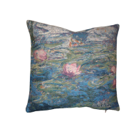 Gobelínový povlak na polštář  - Nymphéas by Monet